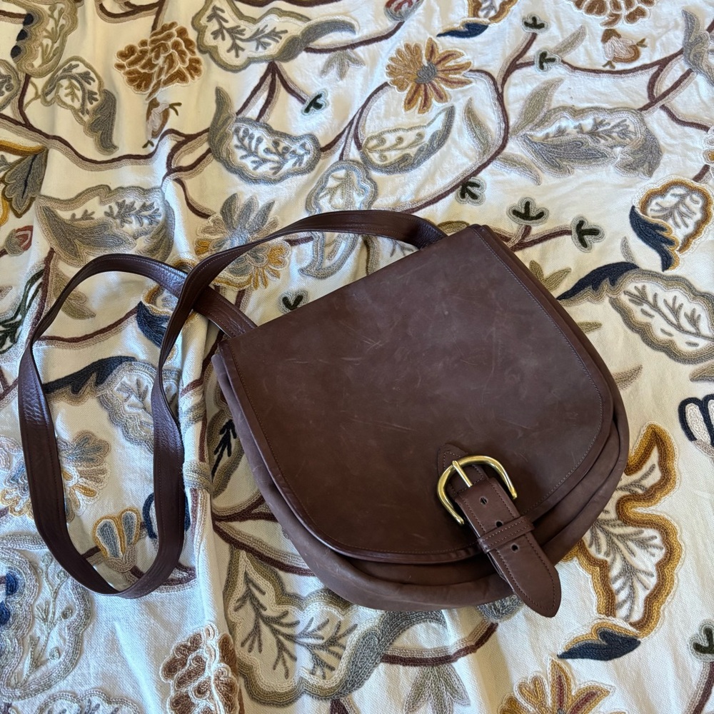 Stickman Leather Brown BACKPACK Molly Penny Bag Convertible Purse